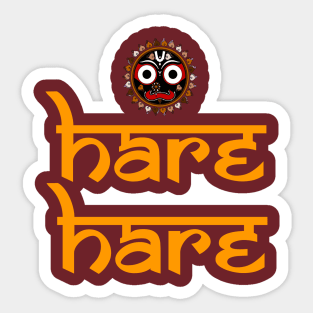 Hare Hare Sticker